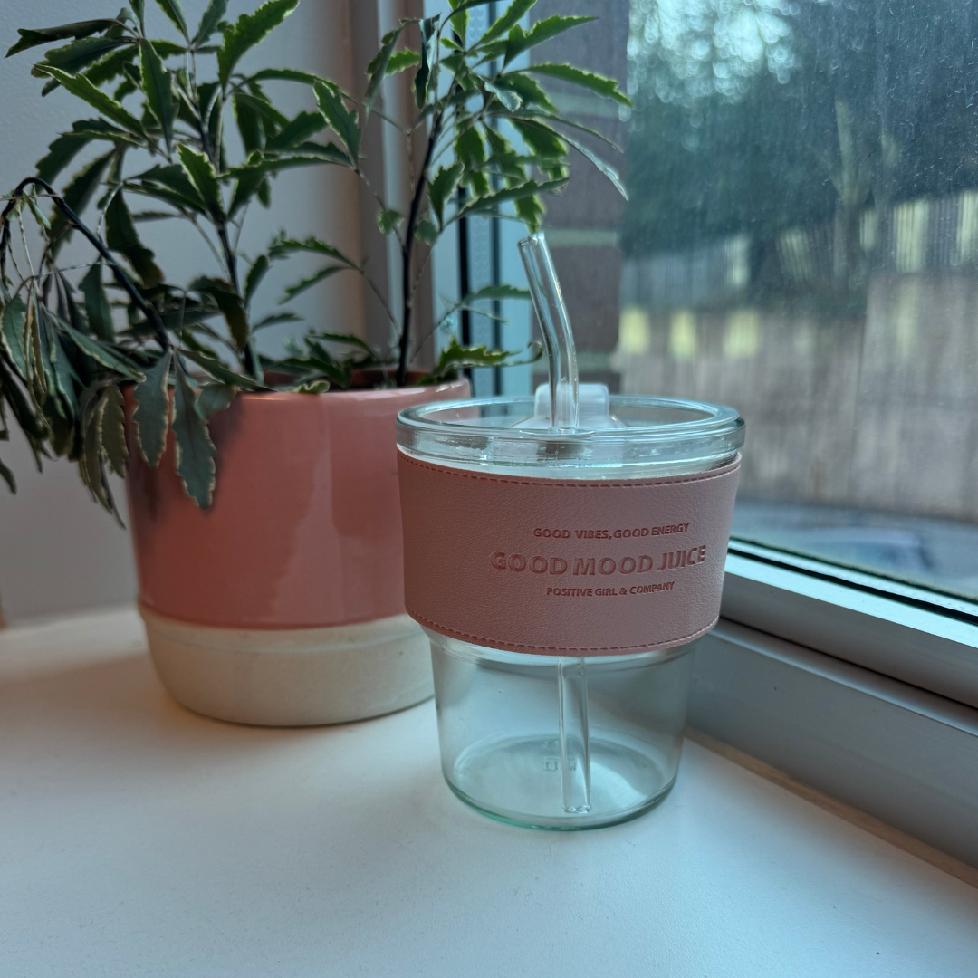 A Little Bit of Positivity Glass-Cup