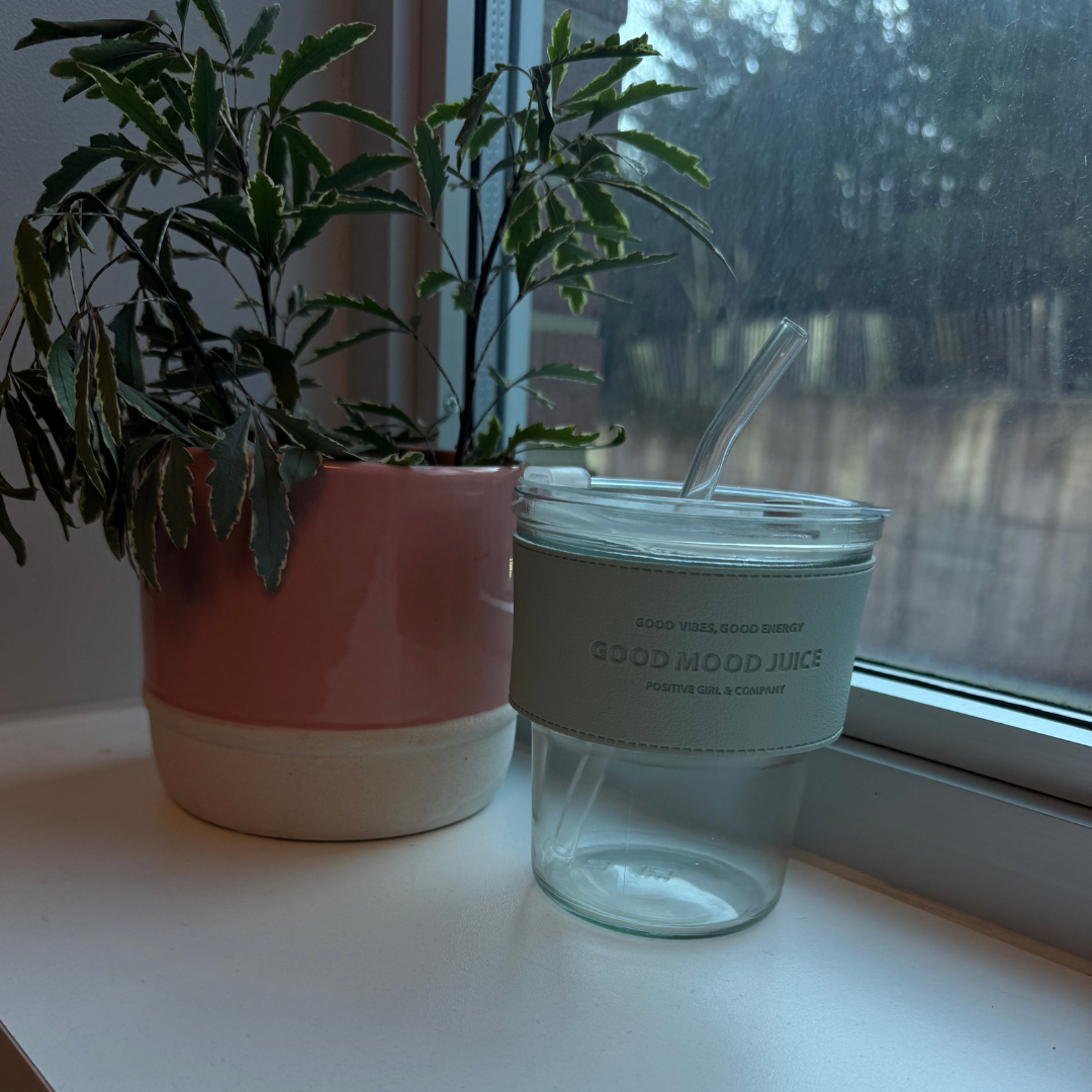 A Little Bit of Positivity Glass-Cup