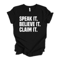 Claim It Unisex T- Shirt